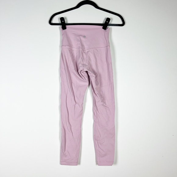 Lululemon Women's Align High Waisted Athletic Yoga Work Out Pants Peony Pink 4 - Picture 2 of 2